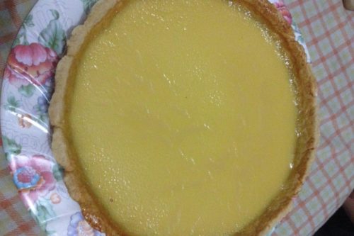 Giant Egg Tart