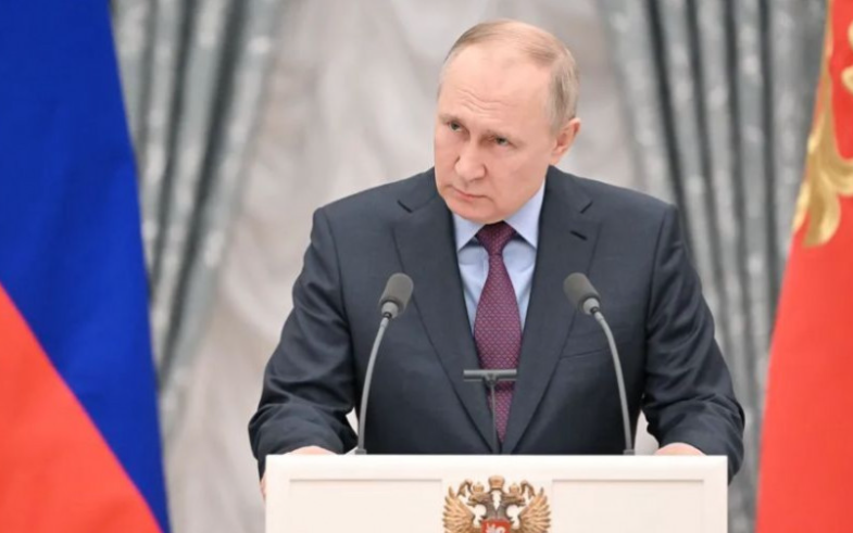 presiden rusia isytihar perang terhadap ukraine