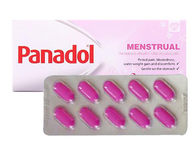 jenis-jenis panadol termasuk panadol menstrual