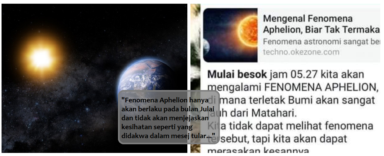 Tiada Kena Mengena Dengan Fenomena Aphelion, Ini Rupanya Sebab Kenapa