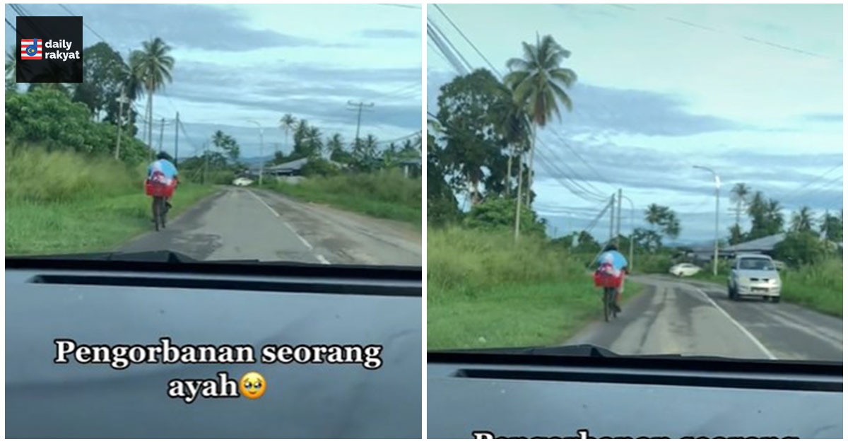 Guna Bakul And Basikal Pengorbanan Ayah Hantar Anak Ke Sekolah Buat